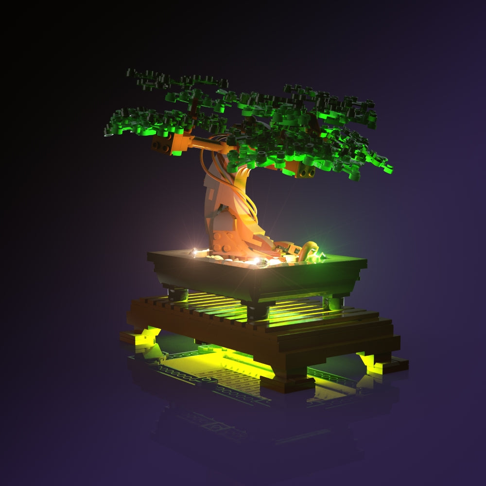 bonsai tree light lamp LMB 2.0 Light Kit for LEGO Bonsai Tree #10281