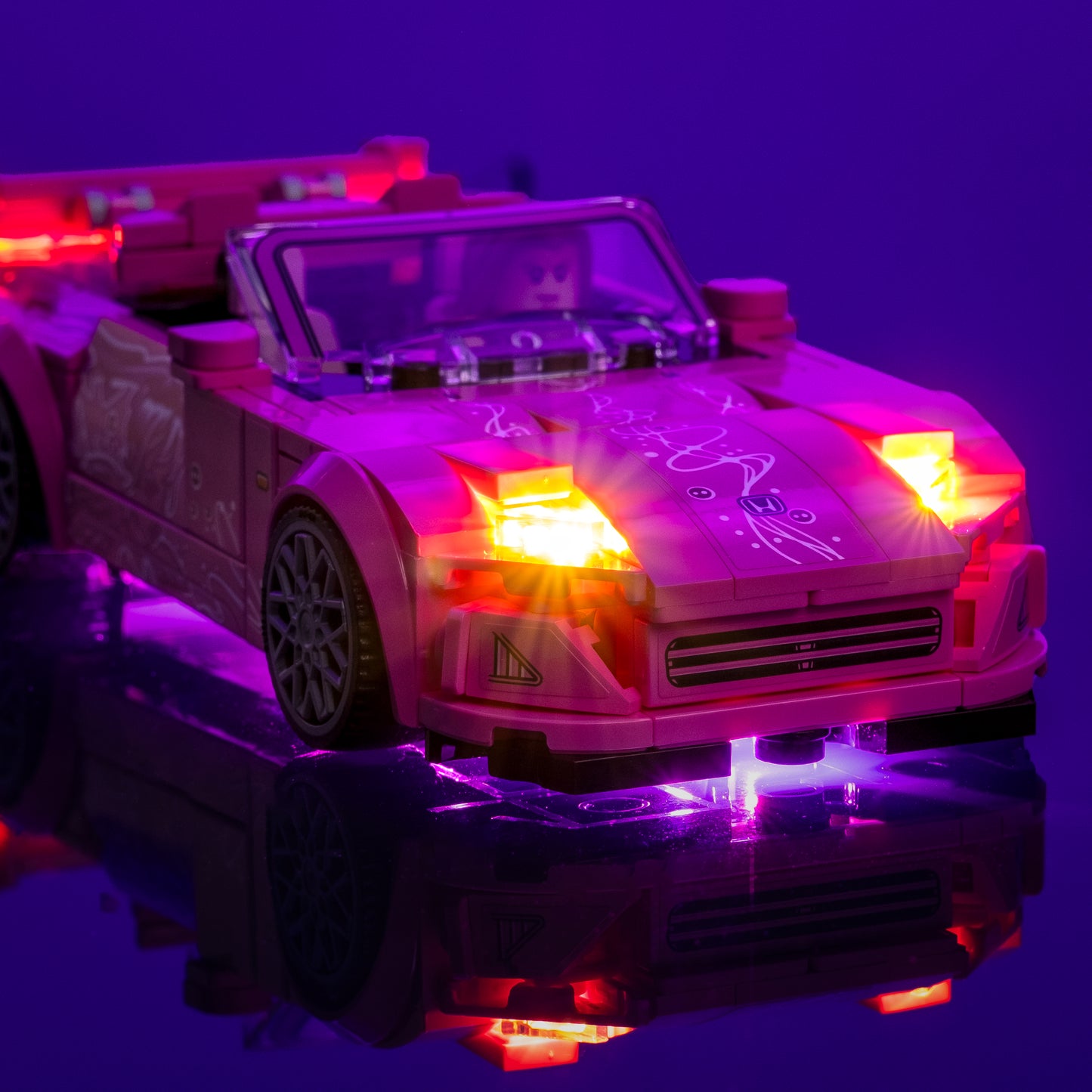 Light Kit for LEGO® Speed Champions 2 Fast 2 Furious Honda S2000 #77241