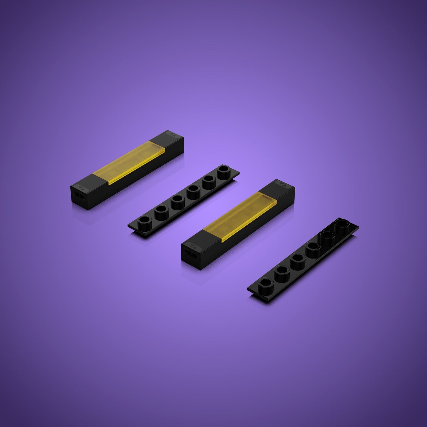 Meteor Light - Gelb (2er Pack)