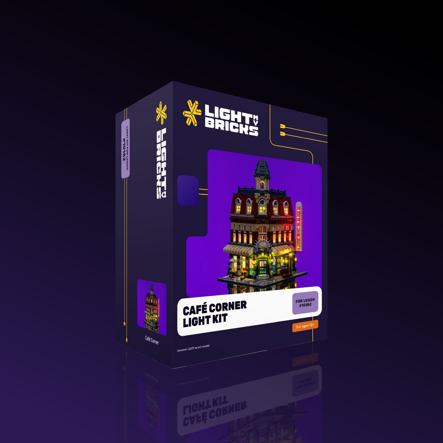 Licht-Kit für LEGO® Cafe Corner #10182
