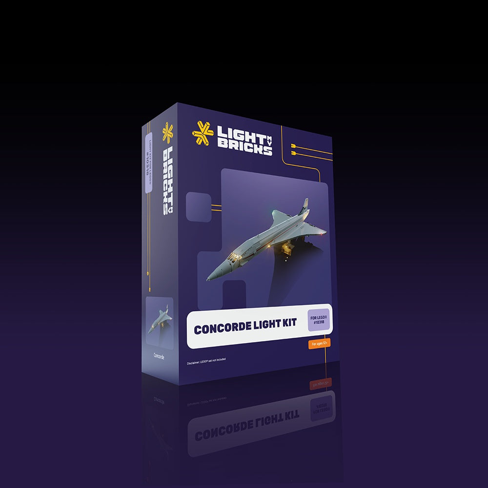 Lichtset für LEGO® Concorde #10318