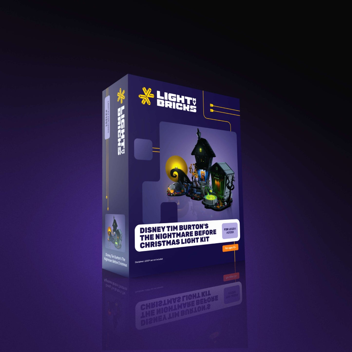 Light Kit for LEGO® Disney Tim Burton's The Nightmare Before Christmas #21351