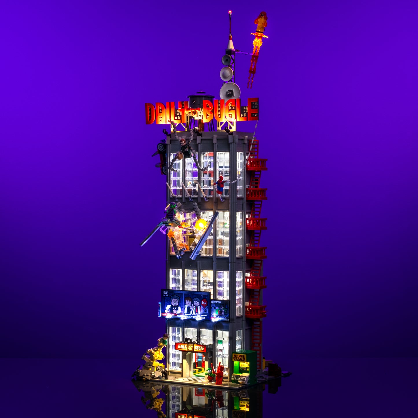 LMB 2.0 Light Kit for LEGO Daily Bugle #76178