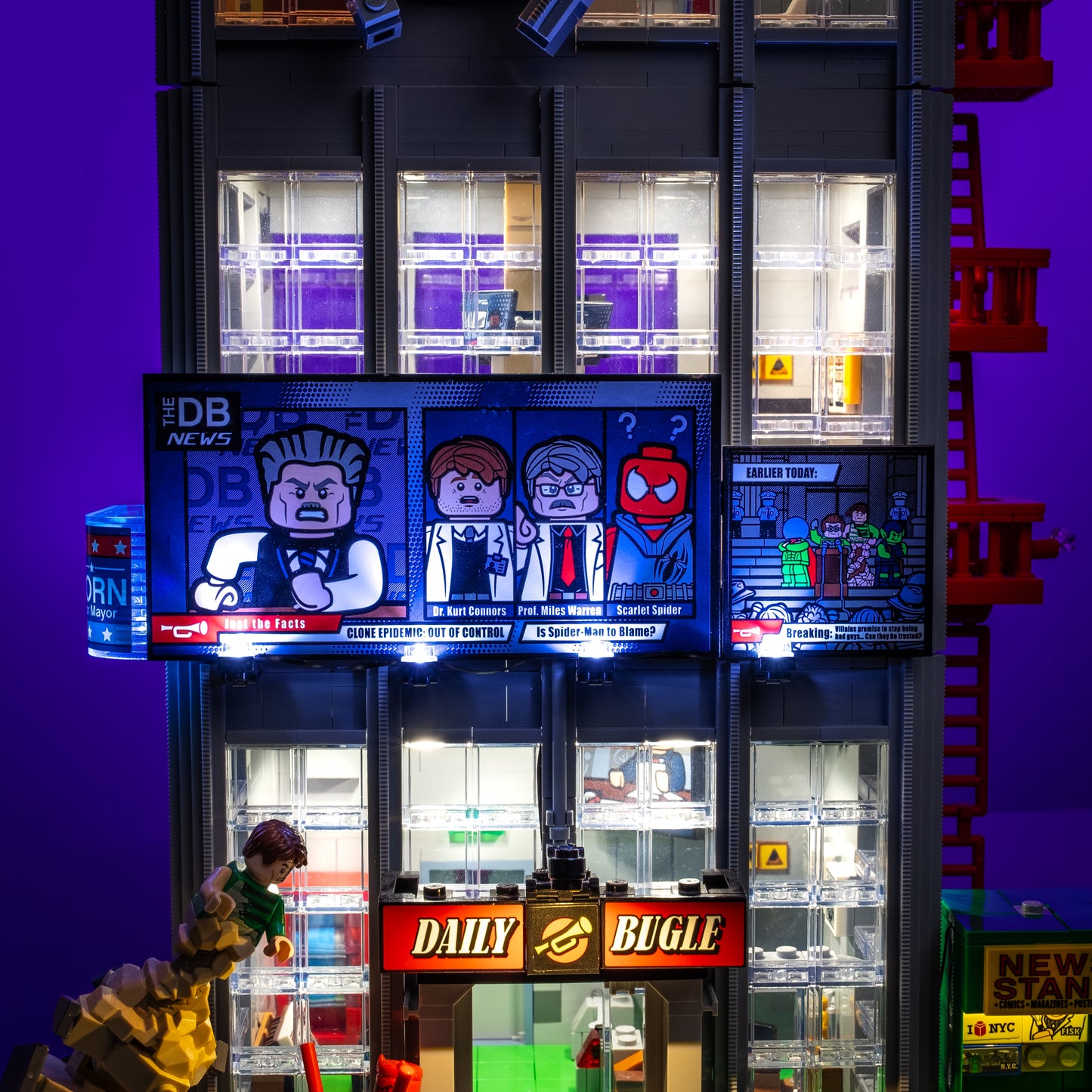 LMB 2.0 Light Kit for LEGO Daily Bugle #76178