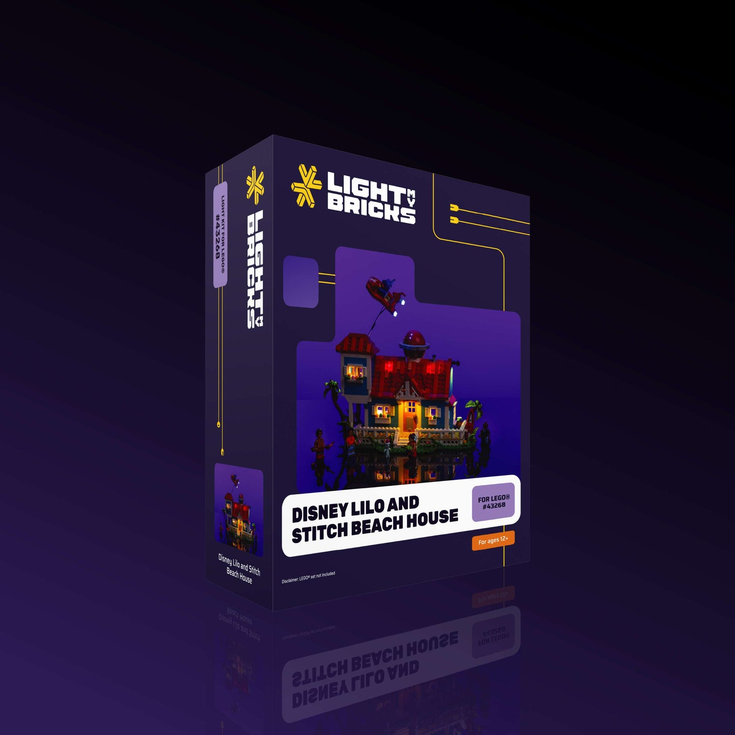 Light Kit for LEGO® Disney Lilo and Stitch Beach House #43268