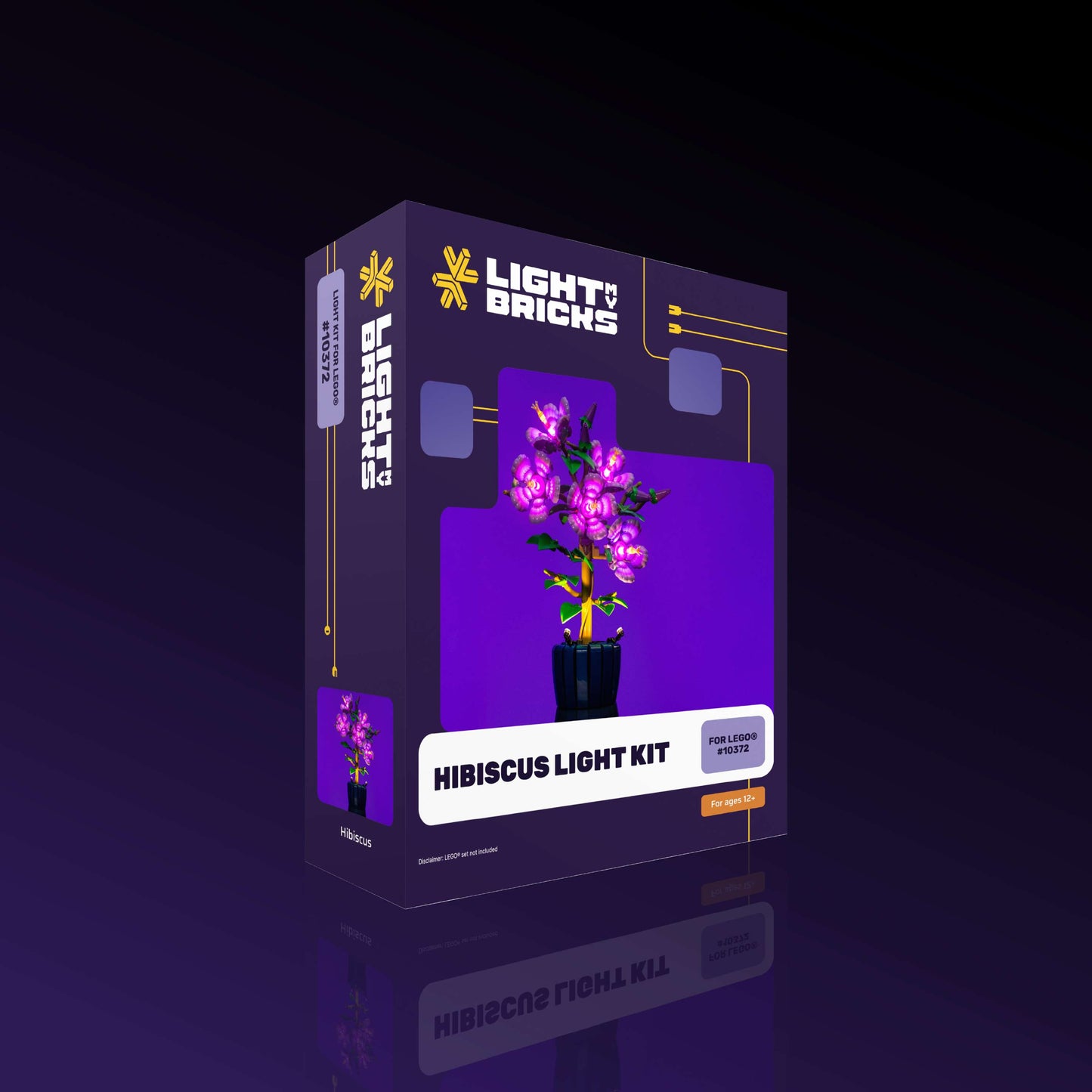 Light Kit for LEGO® Botanicals Hibiscus #10372