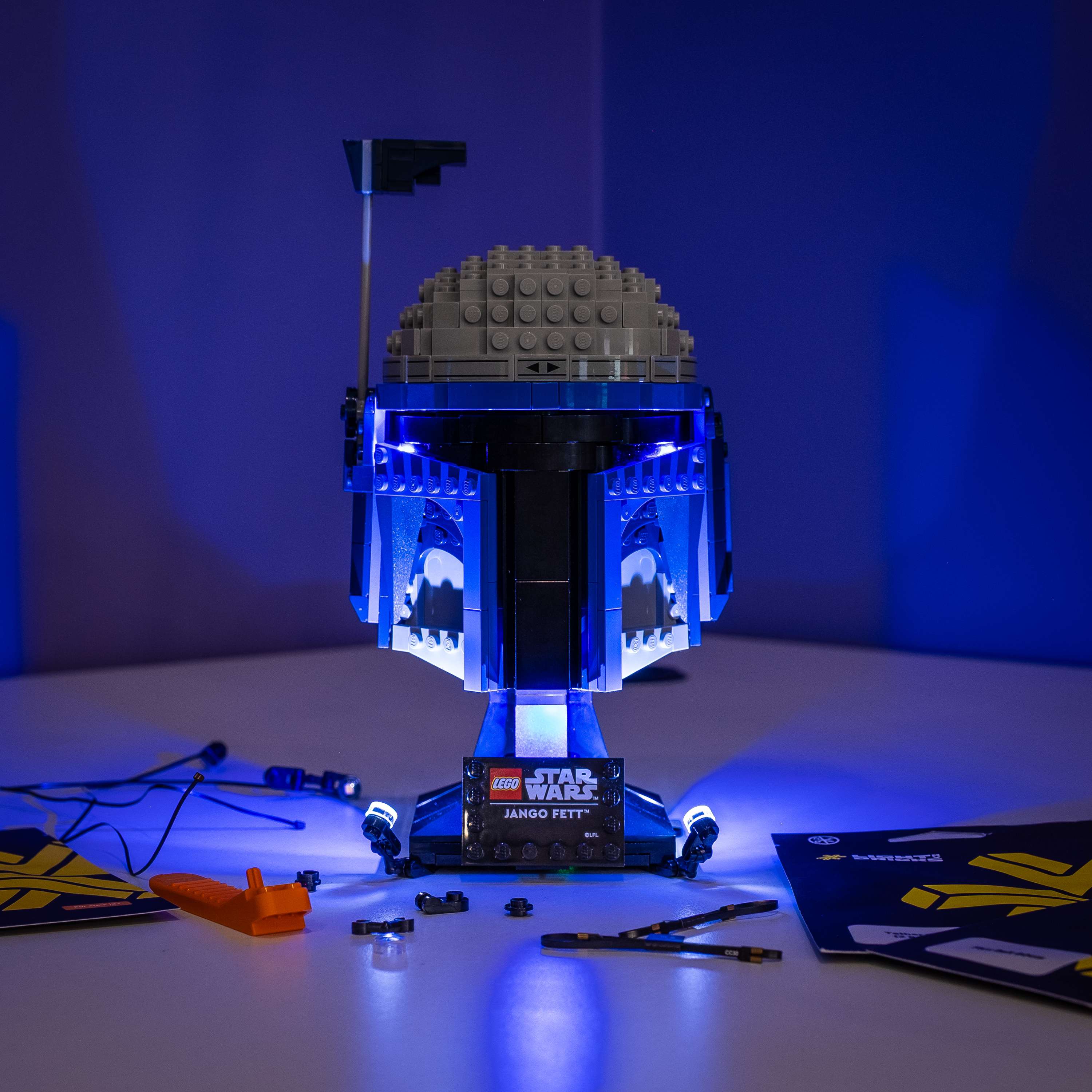 LEGO® Jango Fett™ Helmet #75408 DIY Light Bundle – Light My Bricks EU