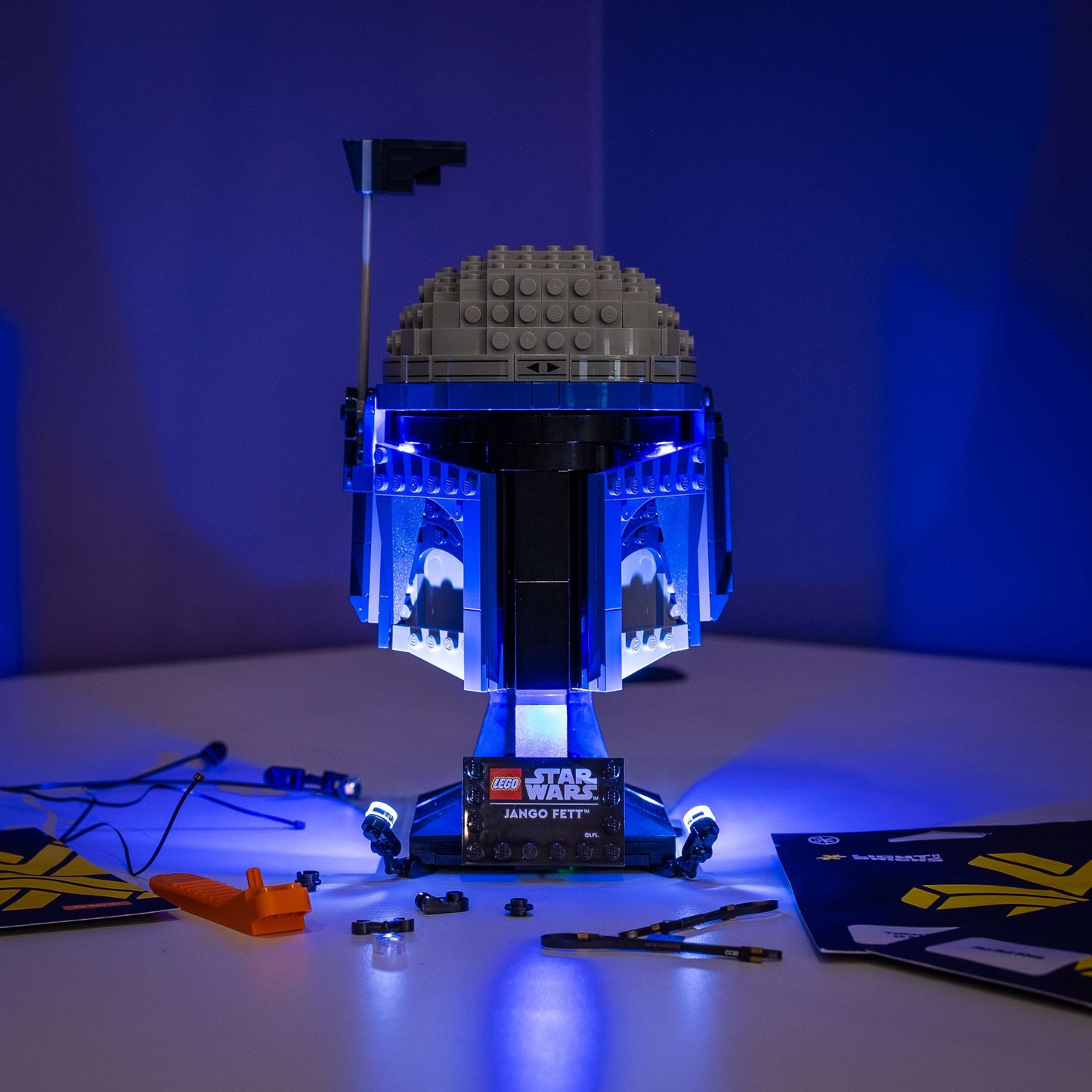 LEGO® Jango Fett™ Helmet #75408 DIY Light Bundle