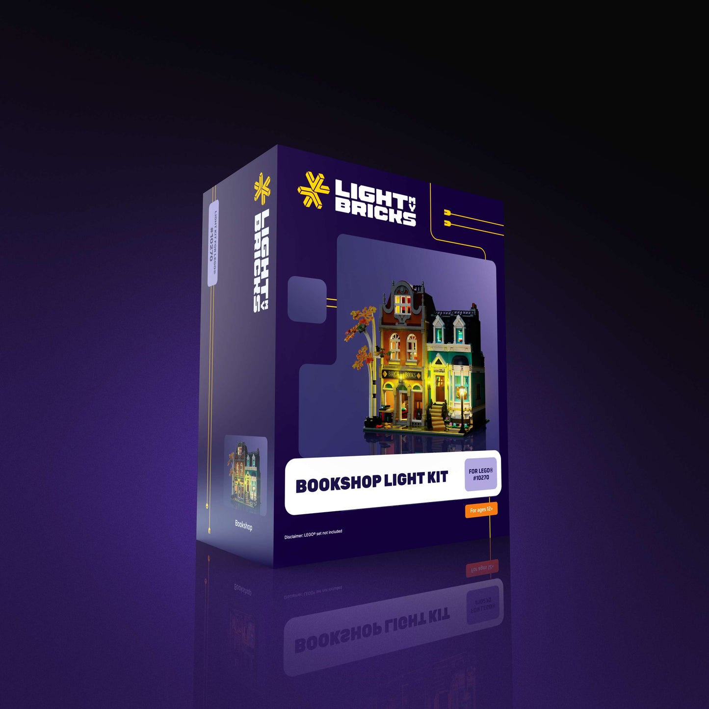 Light Kit for LEGO® Bookshop #10270