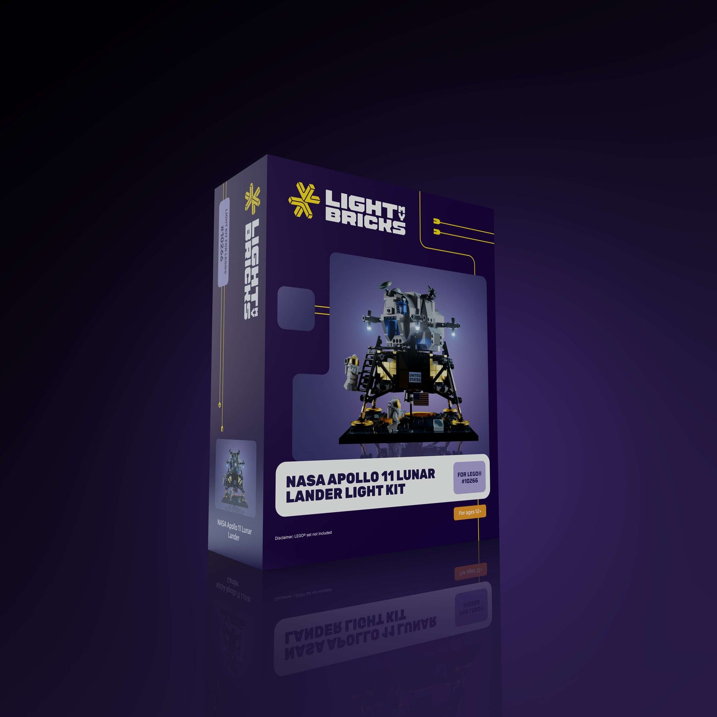 Light Kit for LEGO® NASA Apollo 11 Lunar Lander #10266