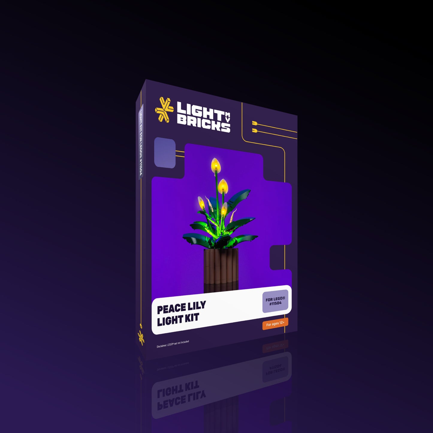 Lichtset für LEGO® Friedenslilie #11504