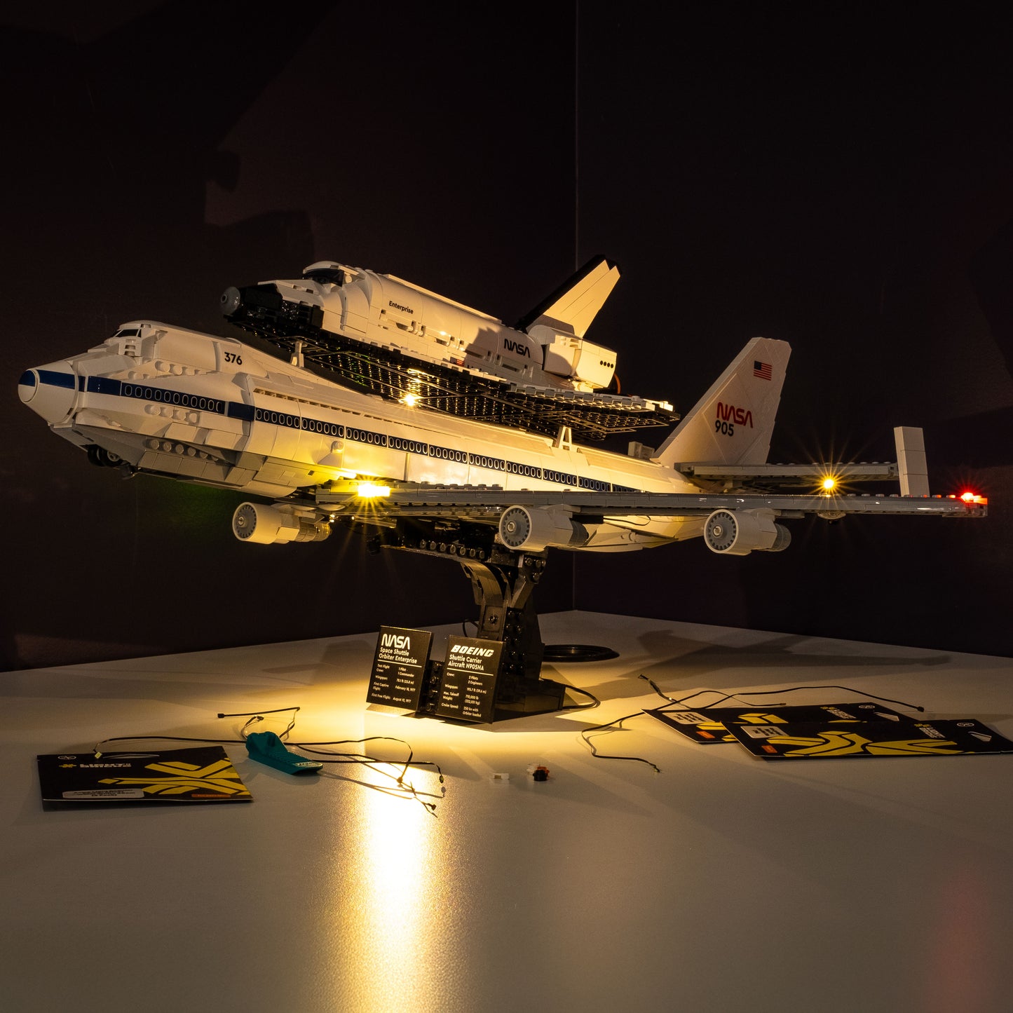 LEGO® Shuttle Carrier Aircraft #10360 DIY Light Bundle