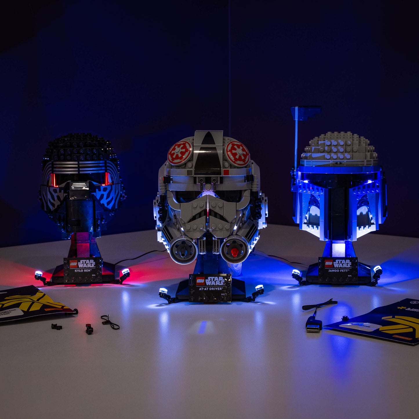 LEGO® AT-AT Driver Helmet™ #75429 DIY Light Bundle