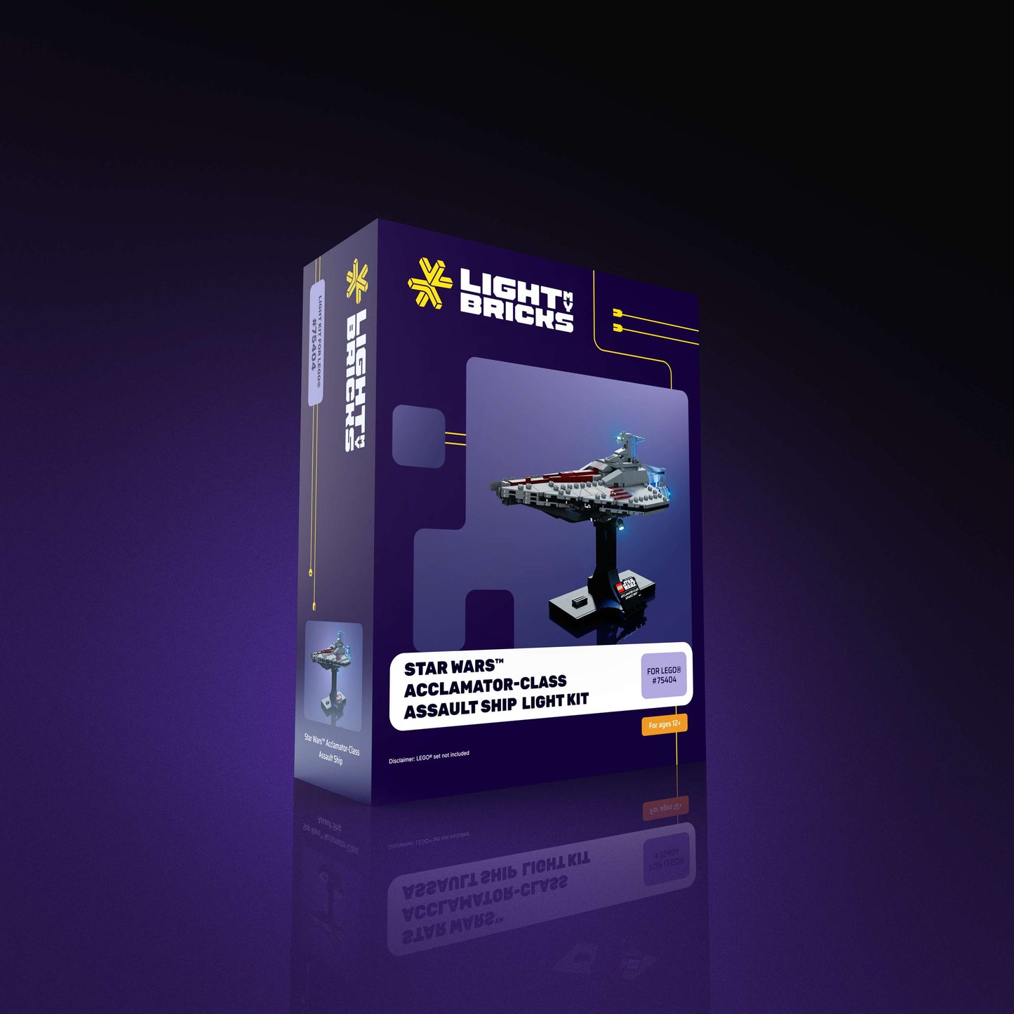 Light Kit for LEGO® Acclamator-Class Assault Ship #75404