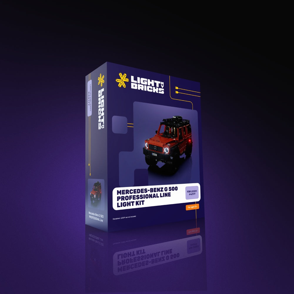 Lichtset für LEGO® Mercedes-Benz G 500 PROFESSIONAL Line #42177