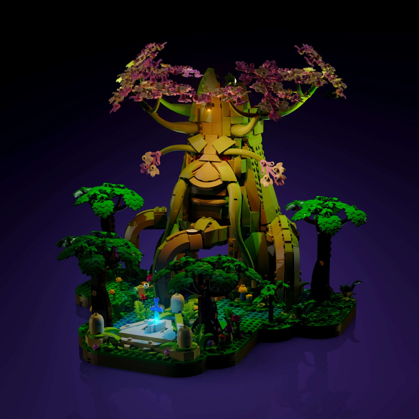 Light Kit for LEGO® The Legend of Zelda Great Deku Tree 2-in-1 #77092