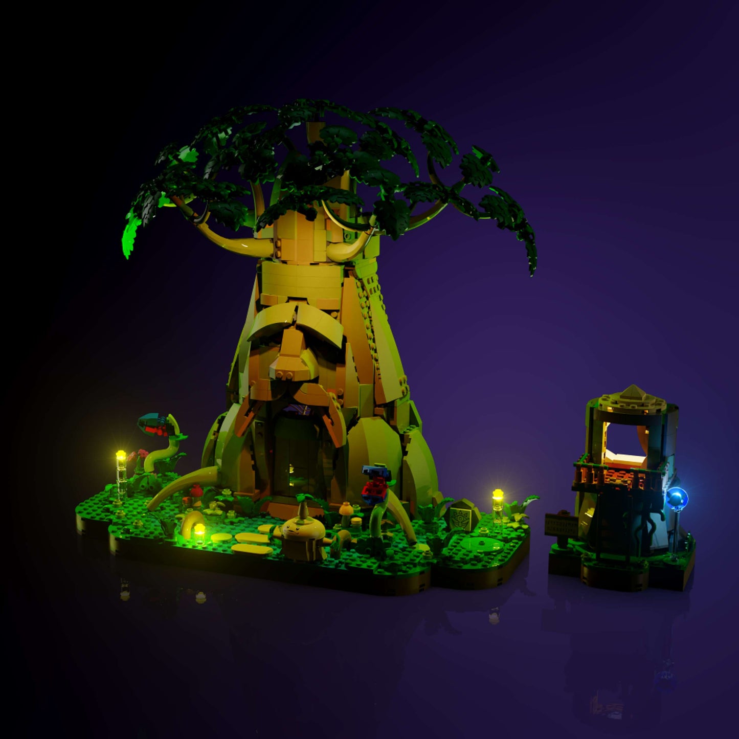 Light Kit for LEGO® The Legend of Zelda Great Deku Tree 2-in-1 #77092