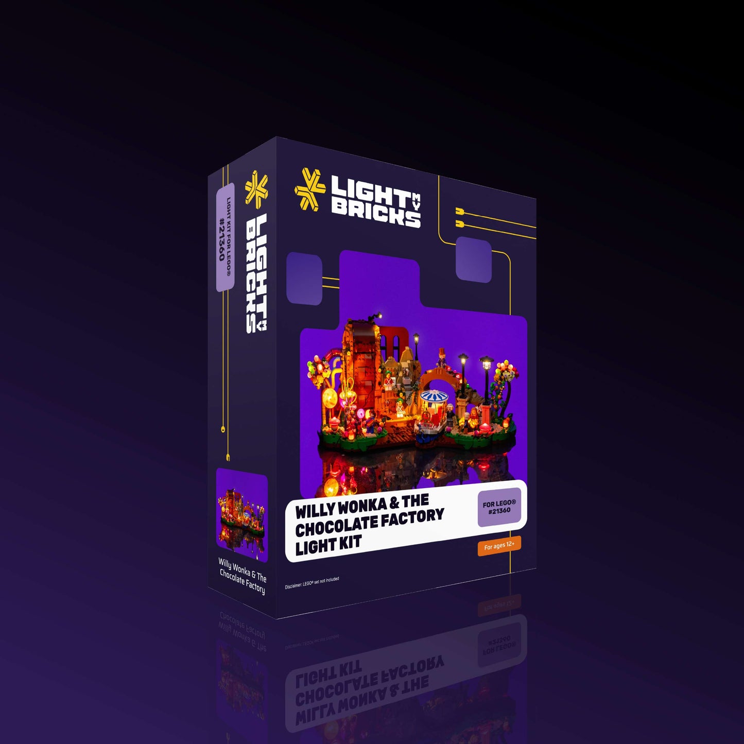 Light Kit for LEGO® Willy Wonka & The Chocolate Factory #21360