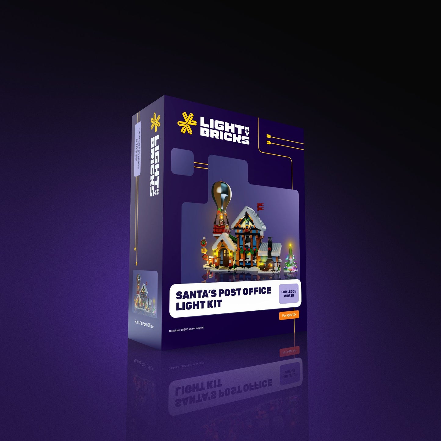 Lichtset für LEGO® Santas Postamt #10339