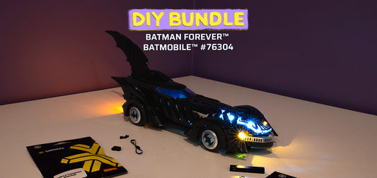 DIY Light Bundle for LEGO® DC Batman™: Batman Forever™ Batmobile™ #76304