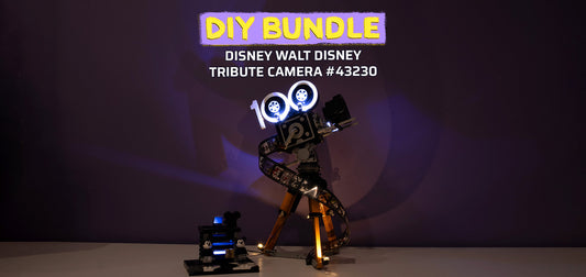 DIY Light Bundle for LEGO® Disney Walt Disney Tribute Camera #43230