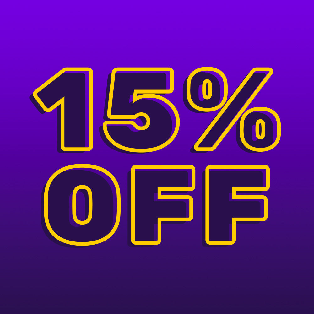 15% OFF