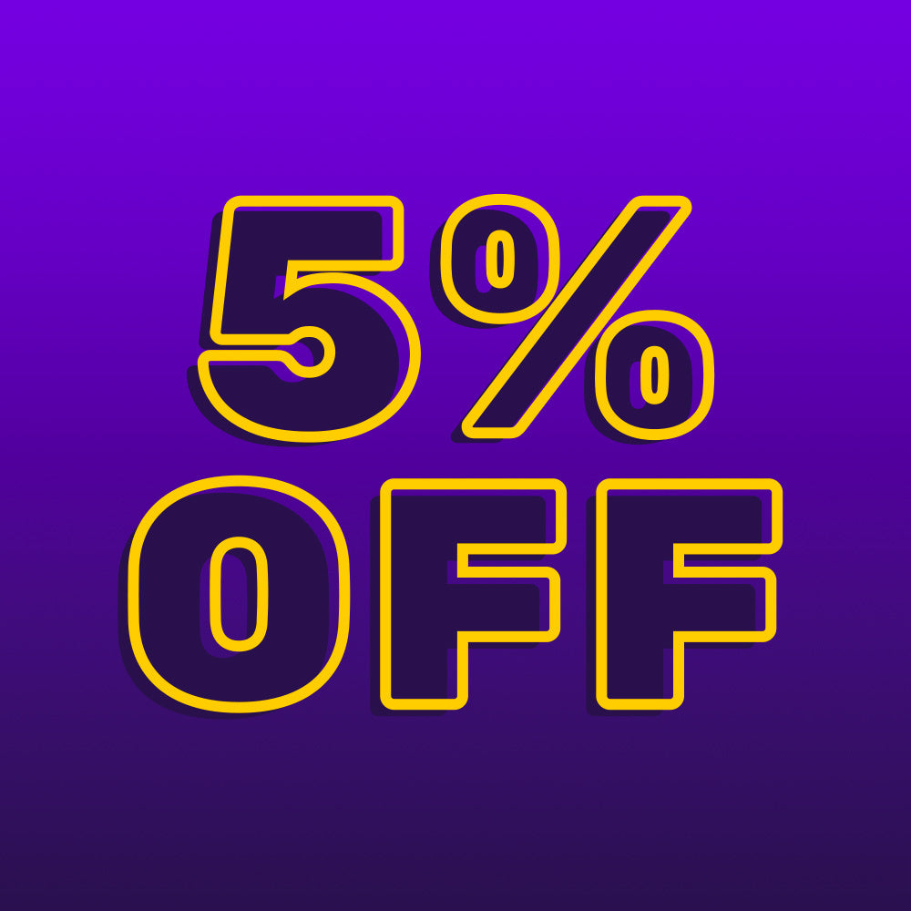 5% OFF