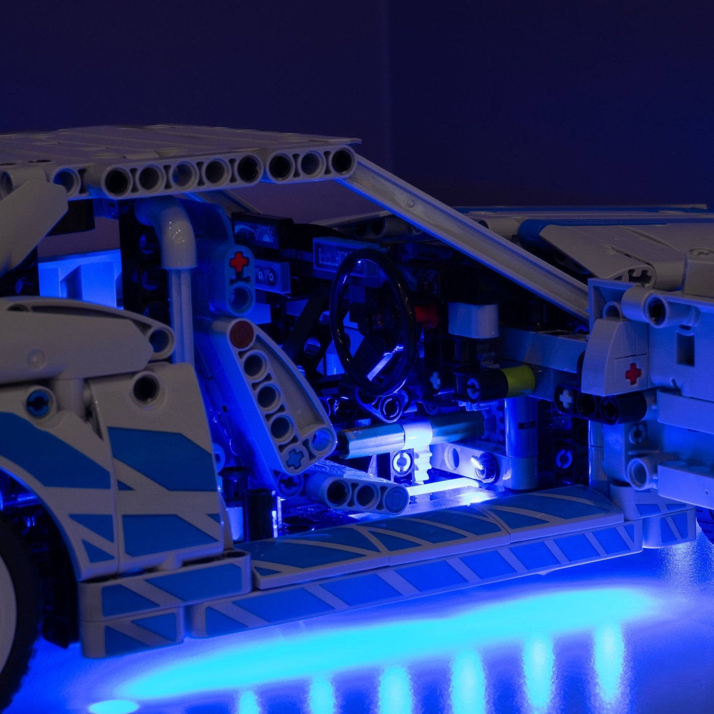 LEGO® 2 Fast 2 Furious Nissan Skyline GT-R (R34) Car #42210 DIY Light Bundle