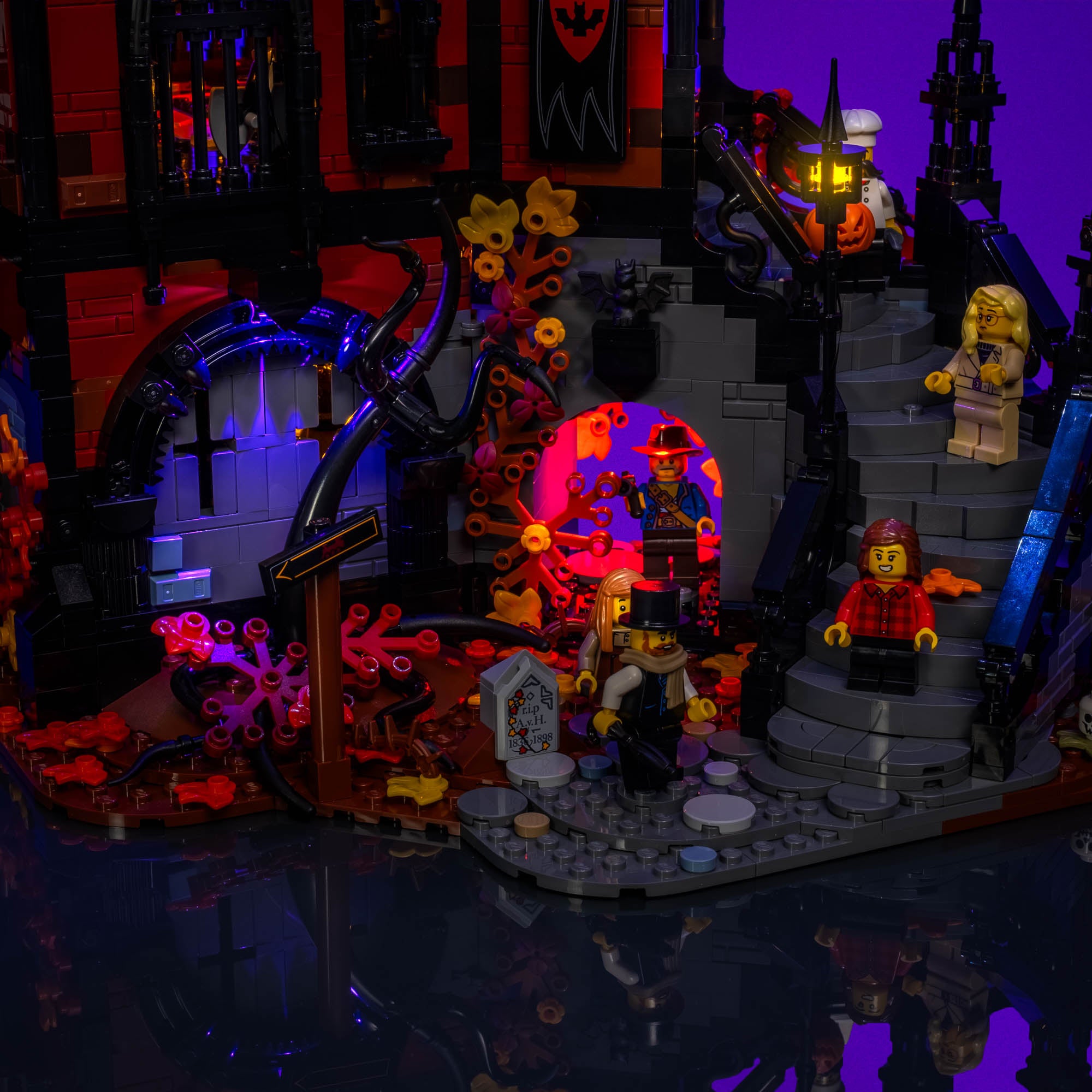 Light Kit for LEGO® Adventure in Transylvania #910049 | Light My