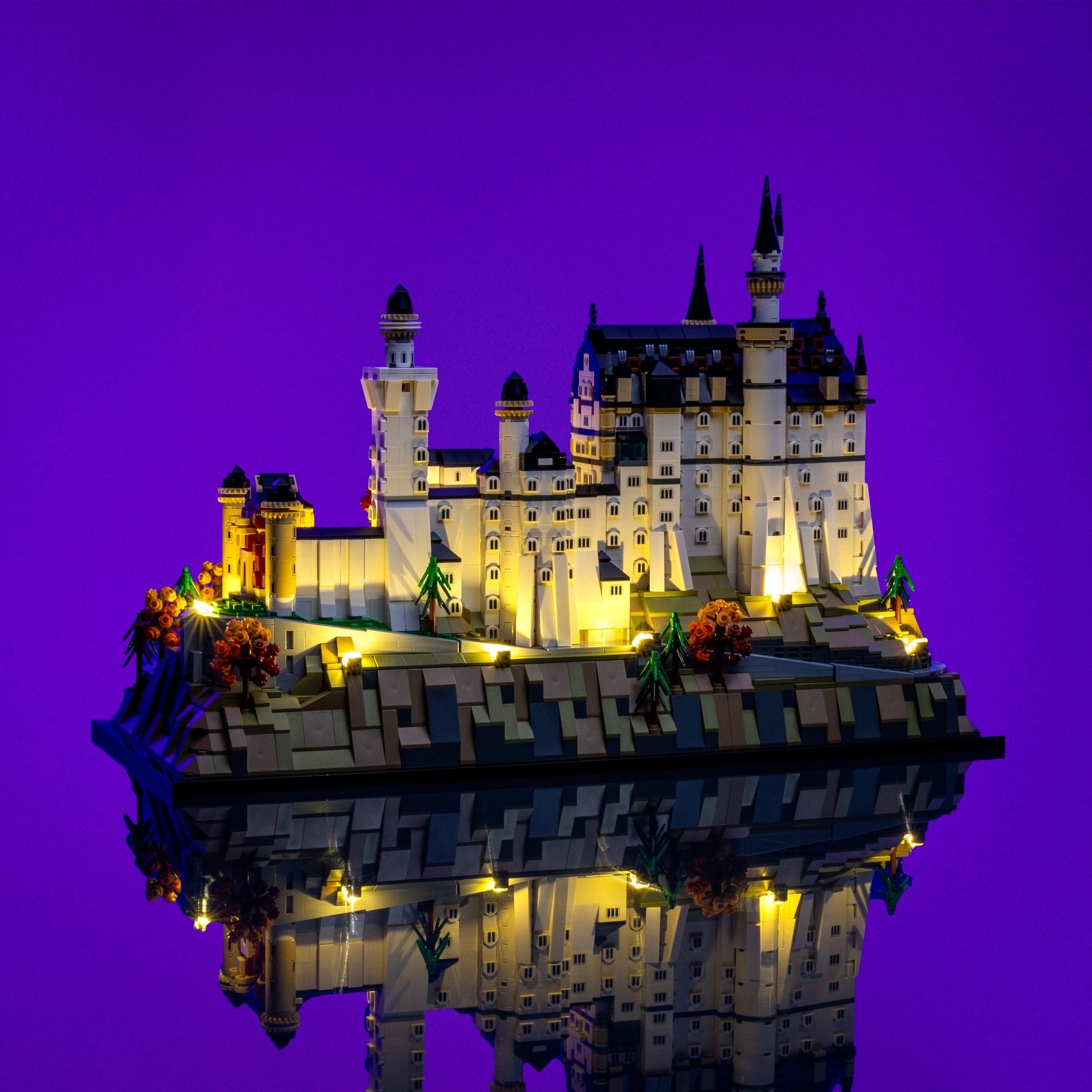 □L BUILD3点セット Light Kit for LEGO® Architecture Neuschwanstein Castle #21063