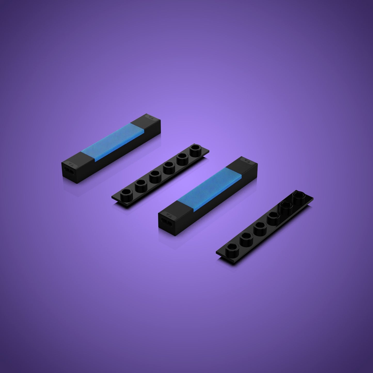 Meteor Light - Hellblau (2er Pack)