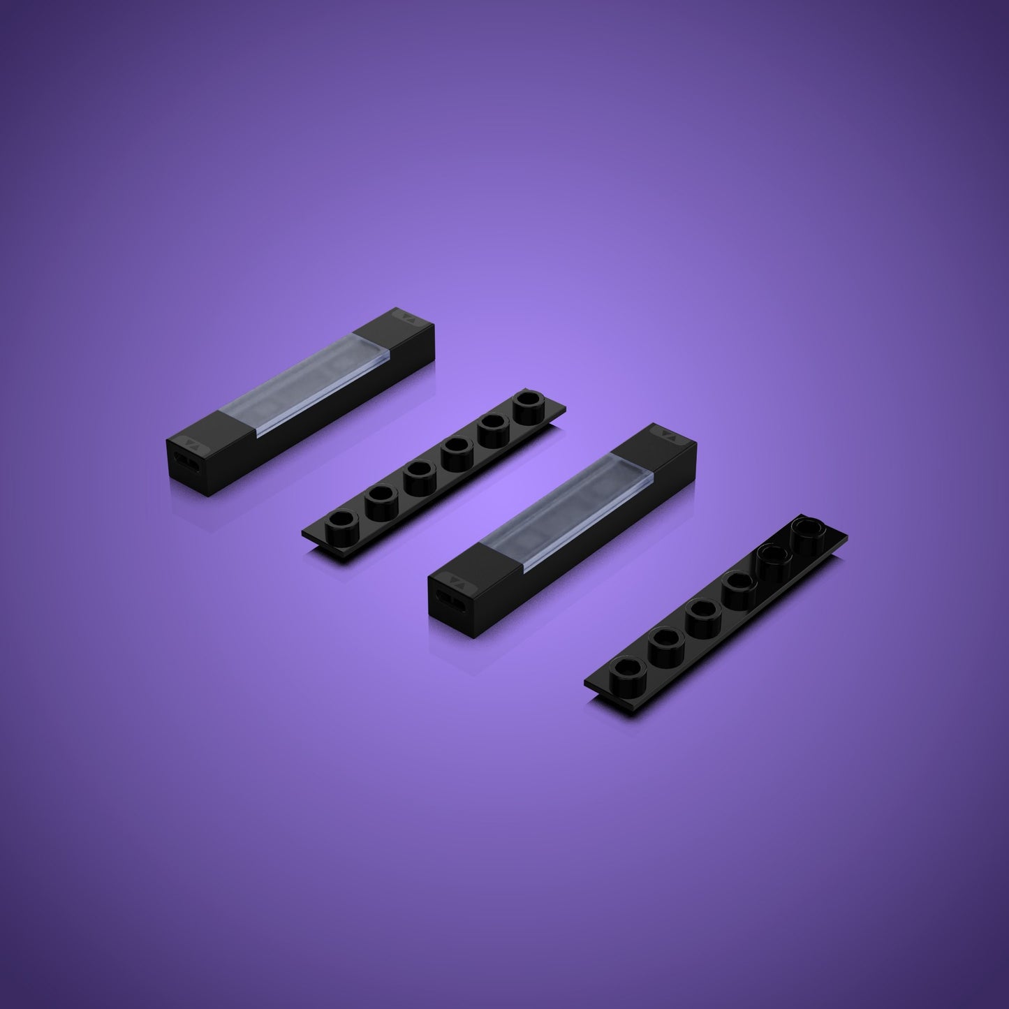 Meteor Light - Kaltweiß (2er Pack)