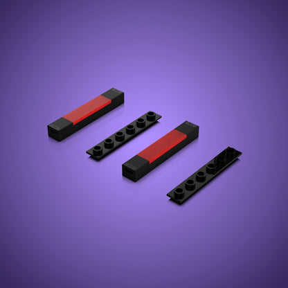 Meteor Light - Rot (2er Pack)