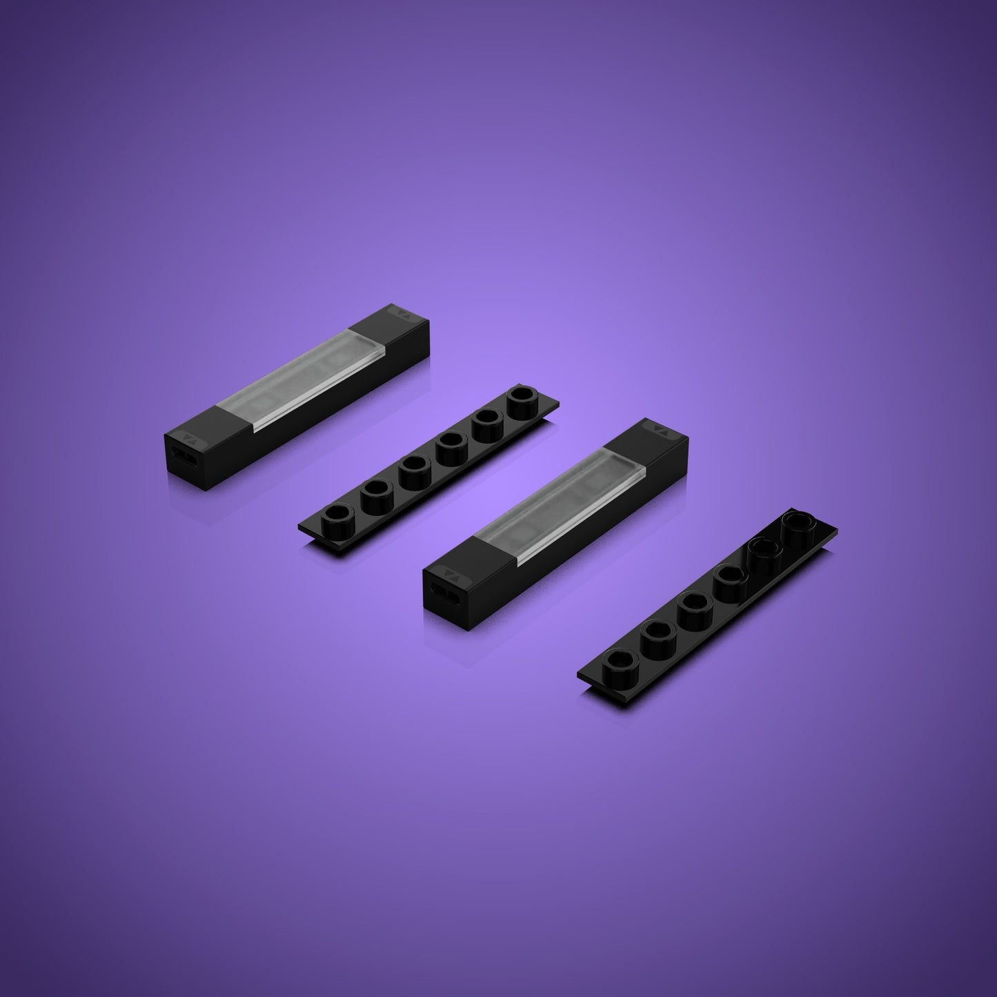 Meteor Light - Weiß (2er Pack)