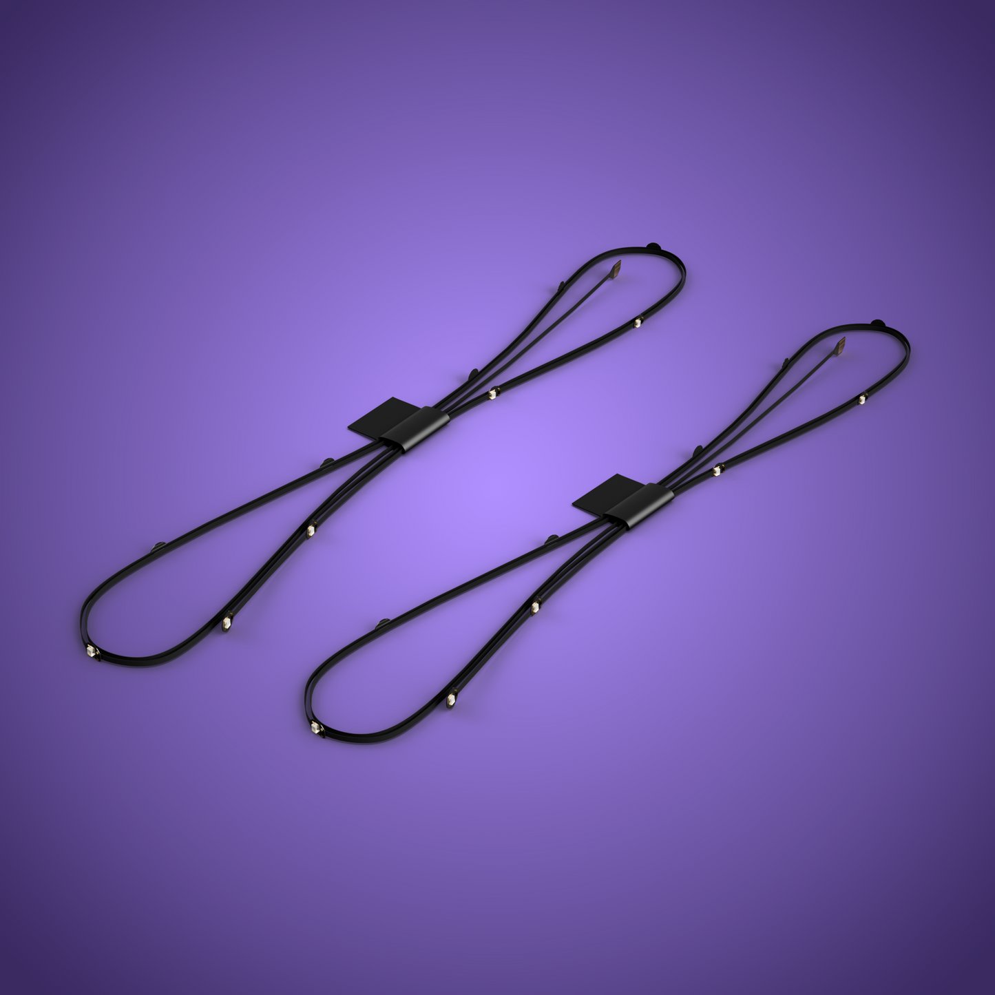 Astro Light String Blink Effect 10 LEDs - Multi-Colour 30cm (2 Pack)