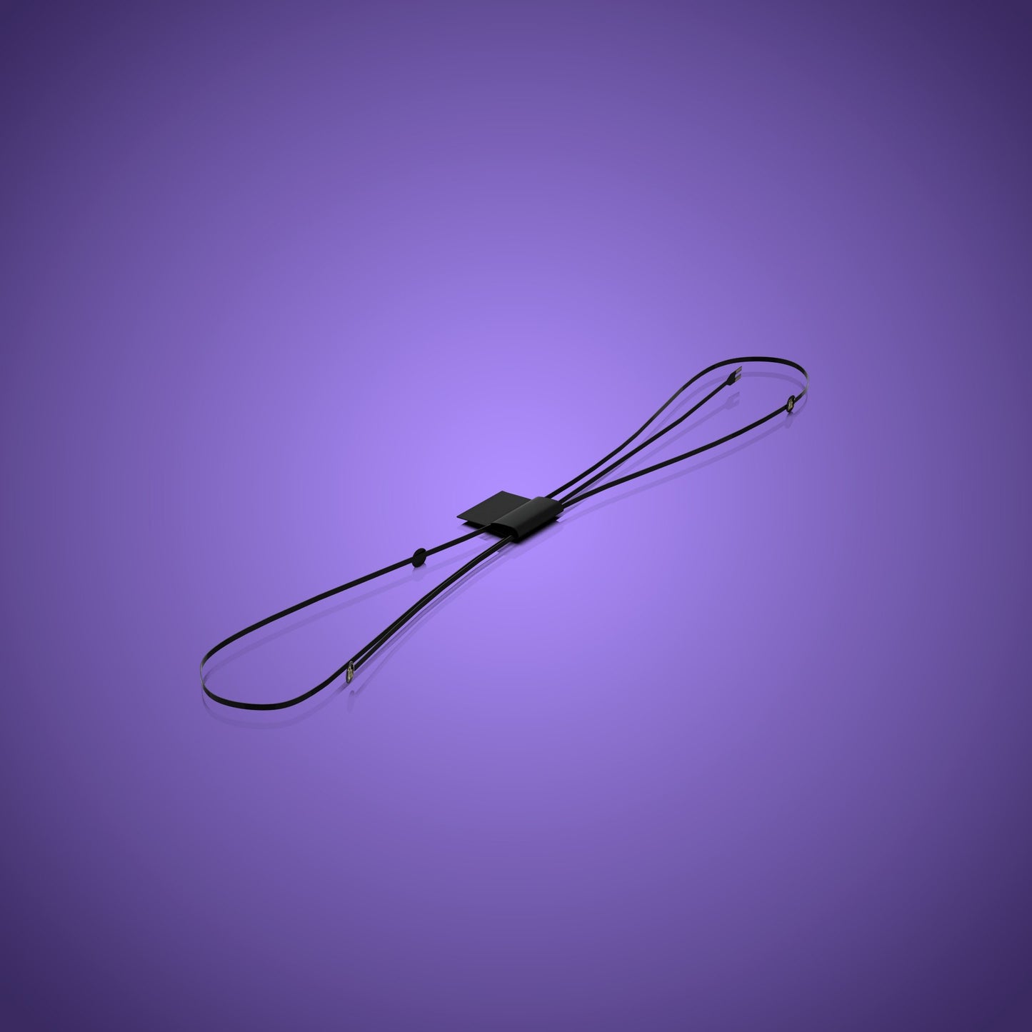 Astro Light String 3 LEDs Fork End - Light Blue 6.6cm