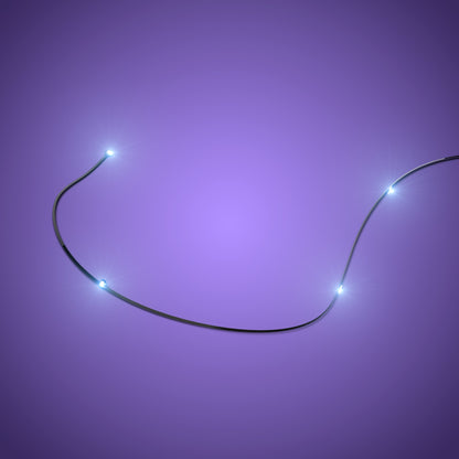 Astro Light String Rotating Sequence Effect 4 LEDs - Cool White 30cm