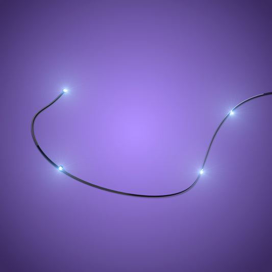 Astro Light String Rotating Sequence Effect 4 LEDs - Cool White 15cm