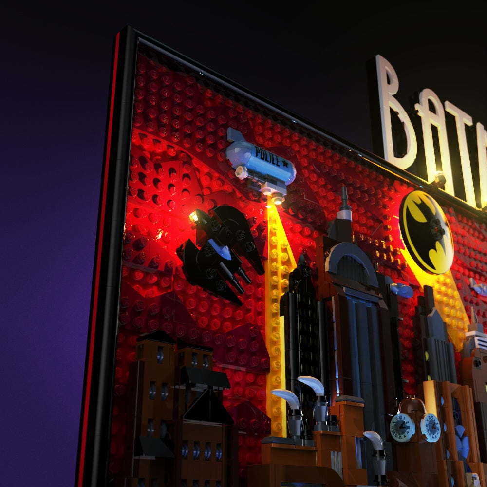 Lichtset für LEGO® Batman: Die Animierte Serie Gotham City #76271