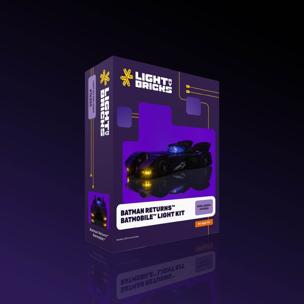 Light Kit for LEGO® Batman Returns Batmobile #76355