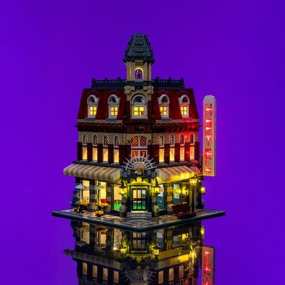 Lichtset für LEGO® Café Ecke #10182