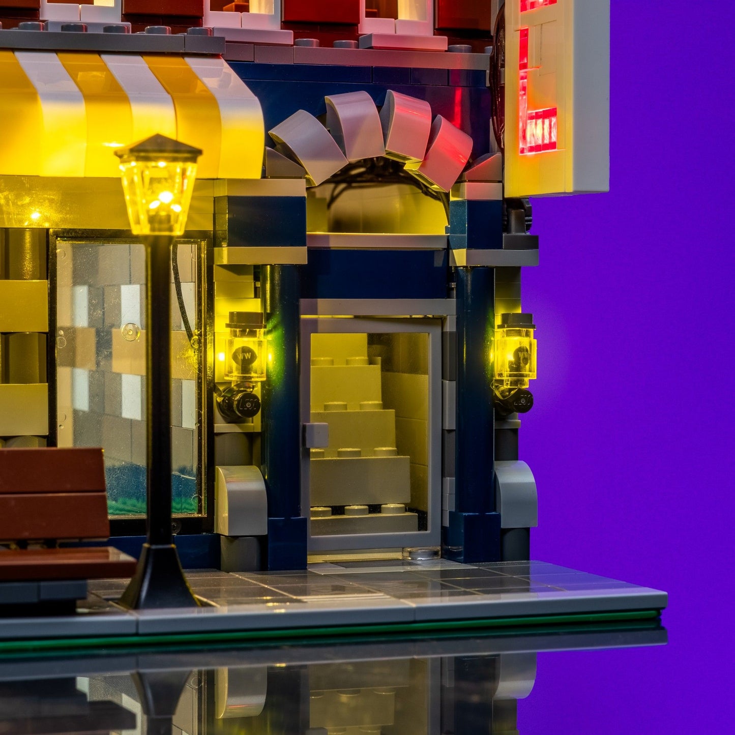Lichtset für LEGO® Café Ecke #10182