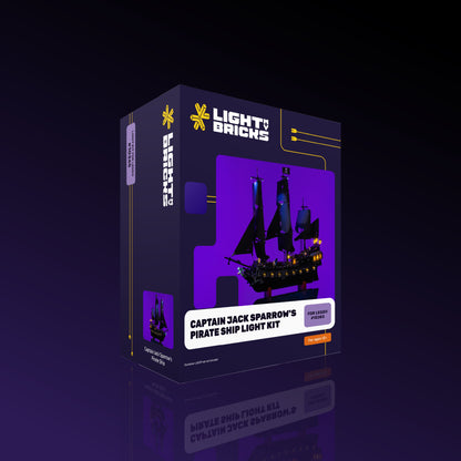 Lichtkit für LEGO® Captain Jack Sparrows Piratenschiff #10365