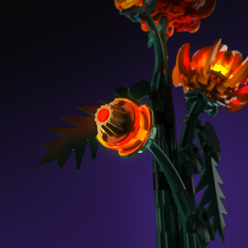 Lichtset für LEGO® Chrysantheme #10368