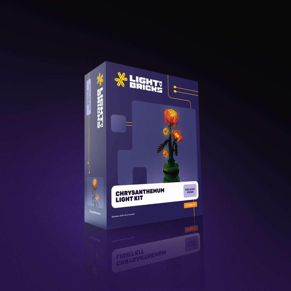 Lichtset für LEGO® Chrysantheme #10368
