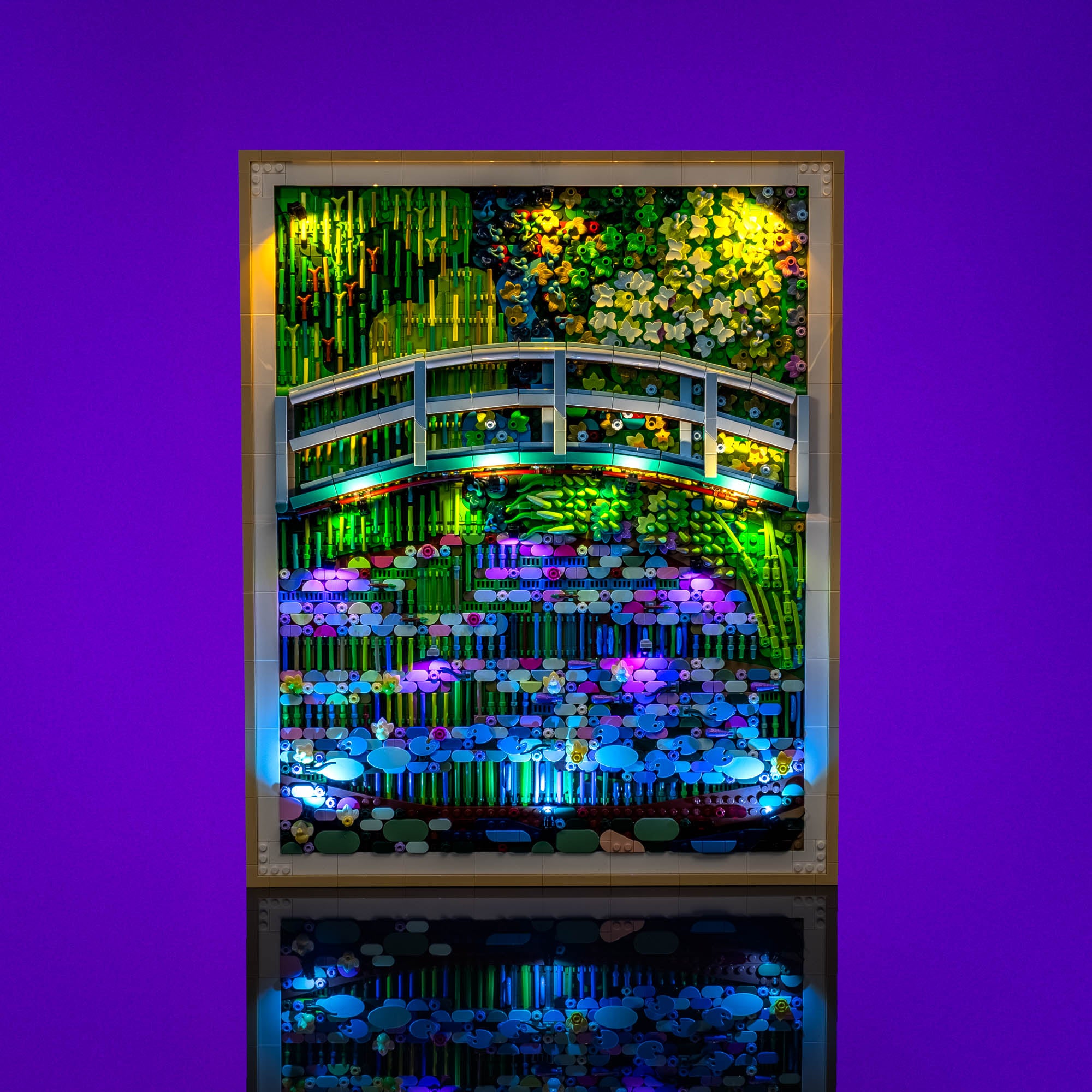 Light Kit for Claude Monet – Bridge over a Pond of Water Lilies
