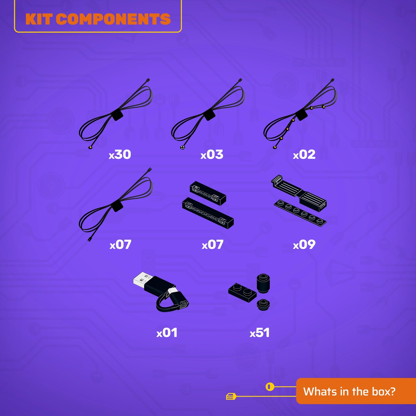 Light Kit for LEGO® Batcave™ –  Shadow Box #76252