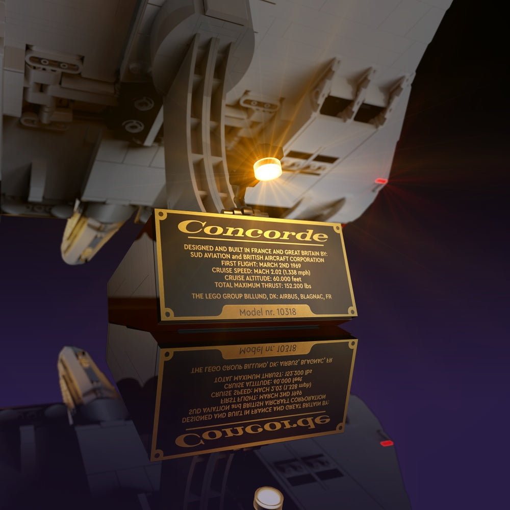 Lichtset für LEGO® Concorde #10318