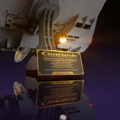 Lichtset für LEGO® Concorde #10318