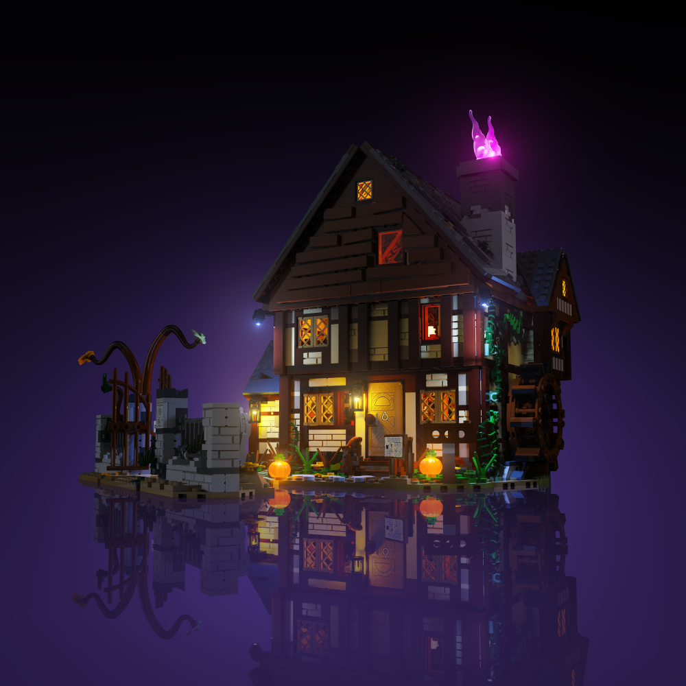 Light Kit for LEGO® Disney Hocus Pocus: The Sanderson Sisters' Cottage #21341
